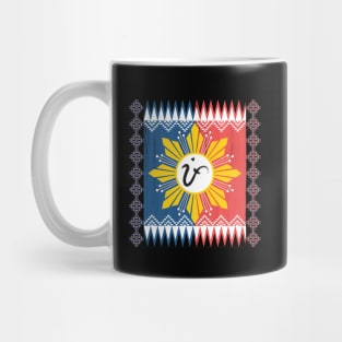 Phil.Flag Baybayin word 'PI' (Pilipinas) Mug